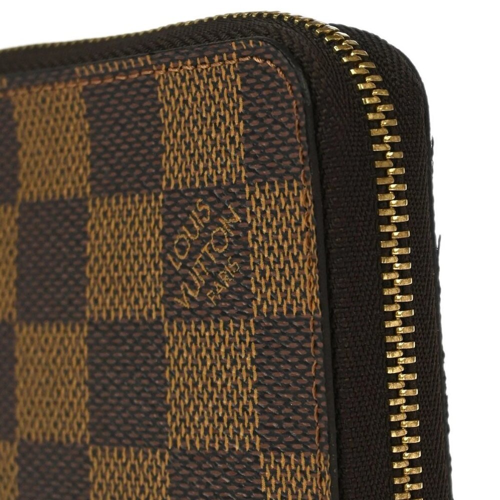 Louis Vuitton Damier Zippy Coin Purse Wallet N63070 CT3160 195764 - Picture 3 of 7